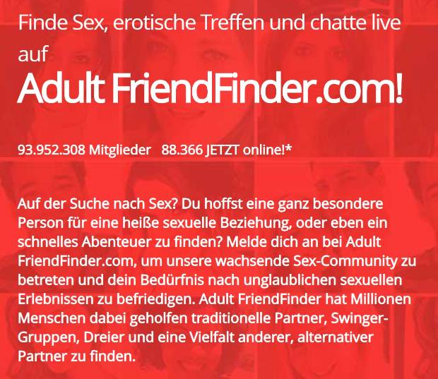 AdultFriendFinder.com Test